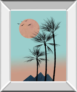 Passion In The Tropics I  By Hal Halli 22X26 Mirror Frame Print