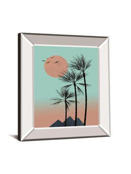 Passion In The Tropics I  By Hal Halli 22X26 Mirror Frame Print