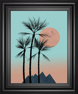 Passion In The Tropics Ii  By Hal Halli 22X26 Framed Print