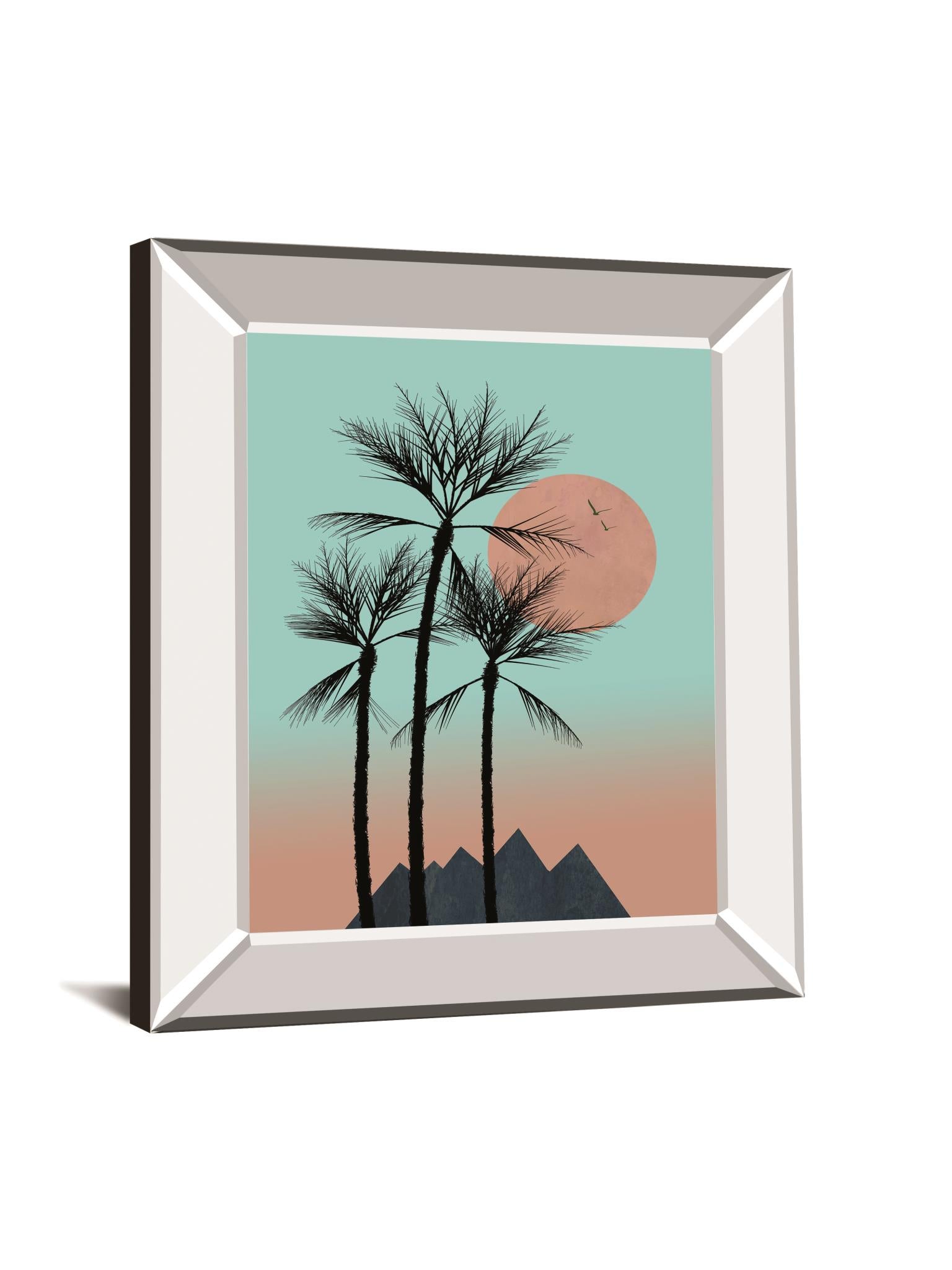 Passion In The Tropics Ii  By Hal Halli 22X26 Mirror Frame Print