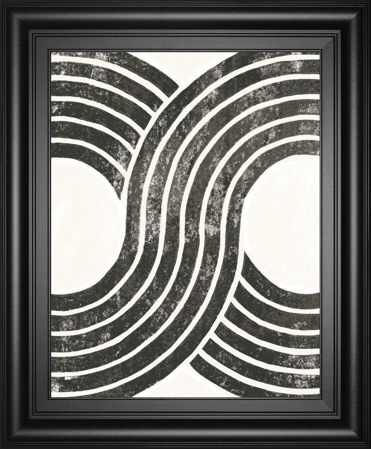 Over The Rainbow Bw Ii By Moira Hershey 22X26 Framed Print