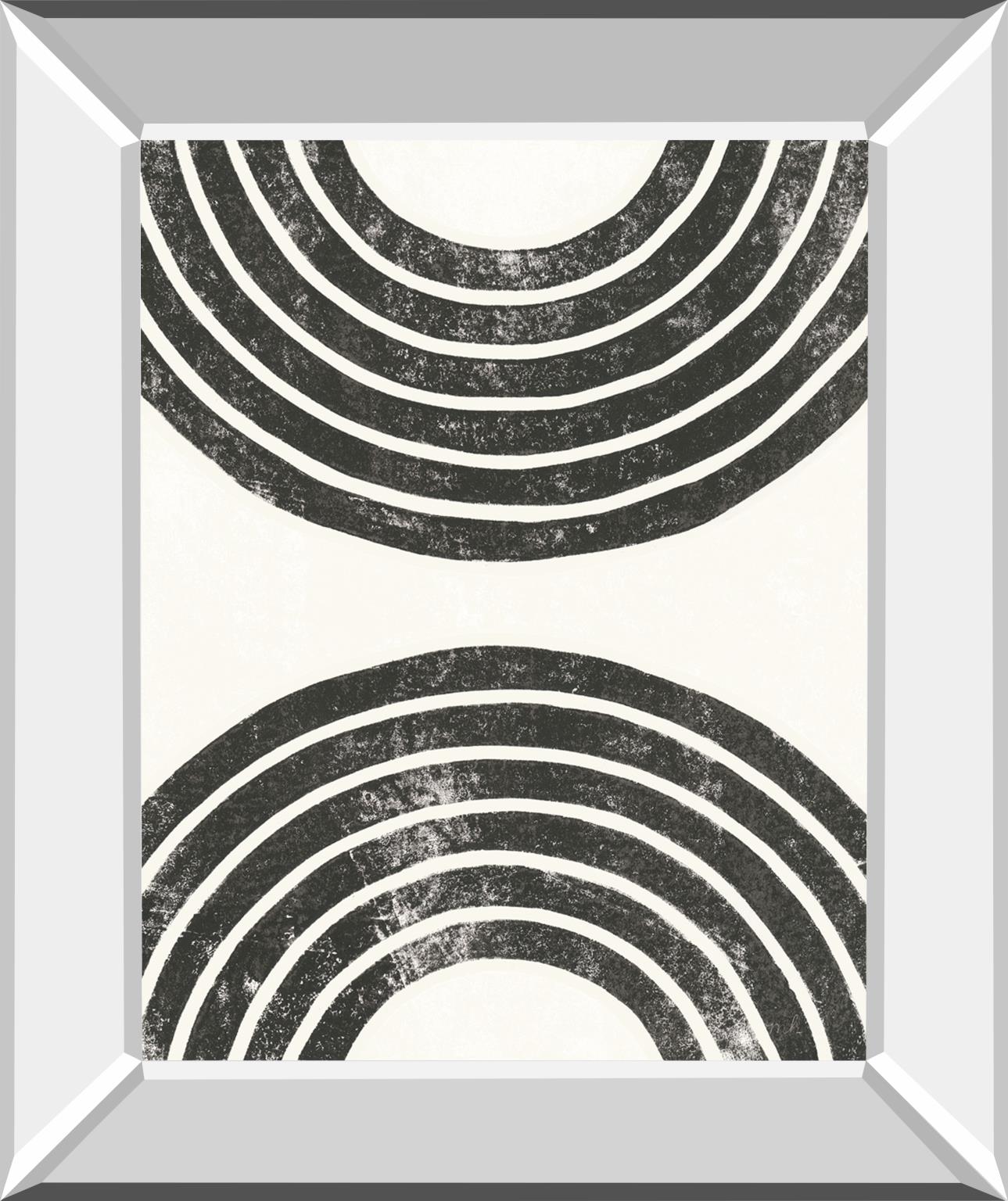 Over The Rainbow Bw I By Moira Hershey 22X26 Mirror Frame Print