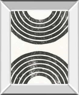 Over The Rainbow Bw I By Moira Hershey 22X26 Mirror Frame Print