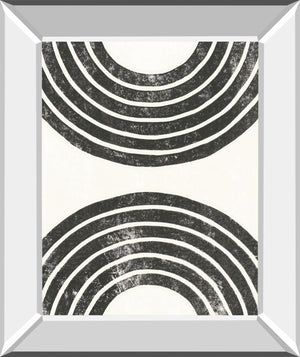Over The Rainbow Bw I By Moira Hershey 22X26 Mirror Frame Print