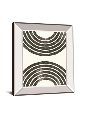 Over The Rainbow Bw I By Moira Hershey 22X26 Mirror Frame Print