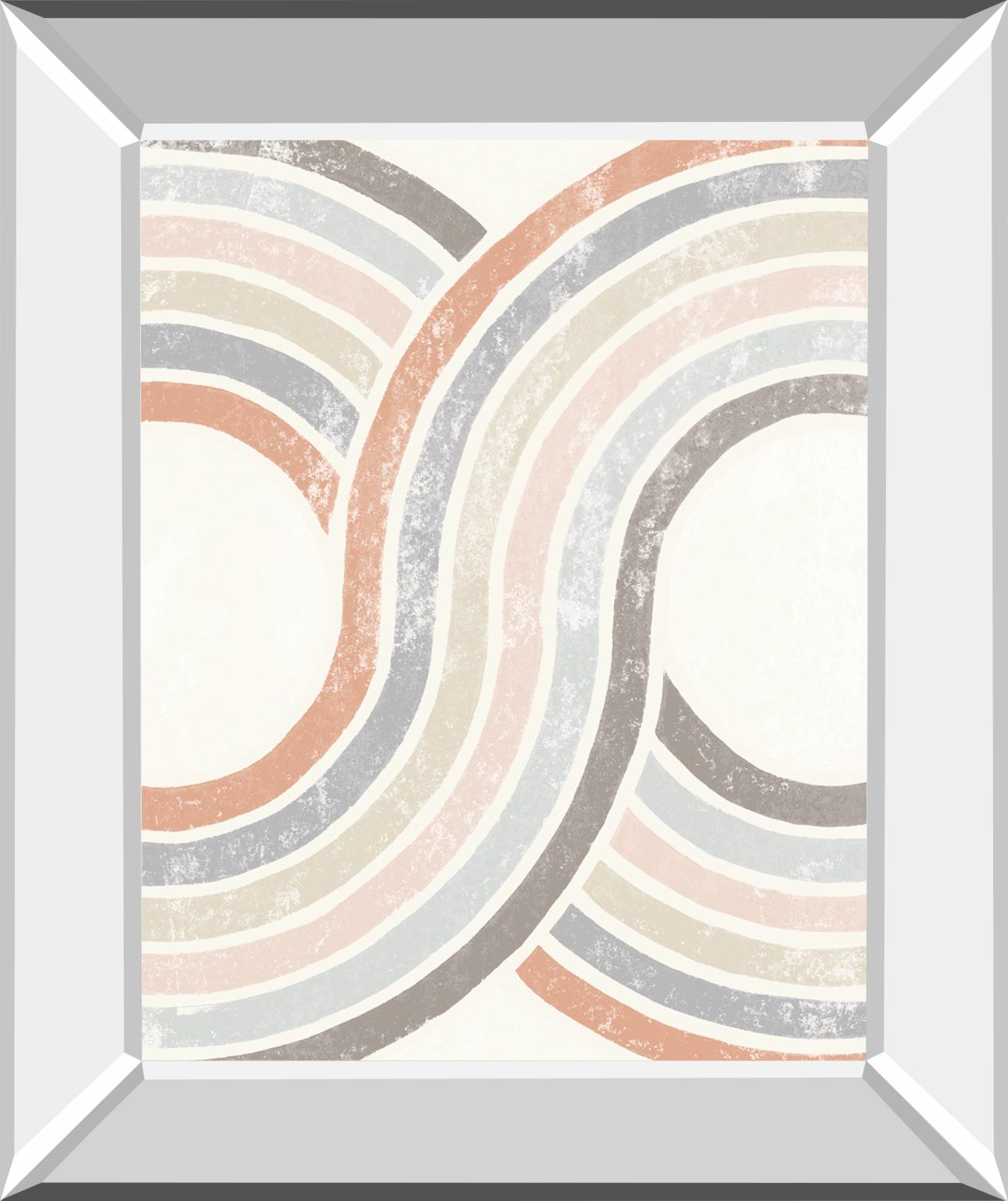 Over The Rainbow Ii By Moira Hershey 22X26 Mirror Frame Print