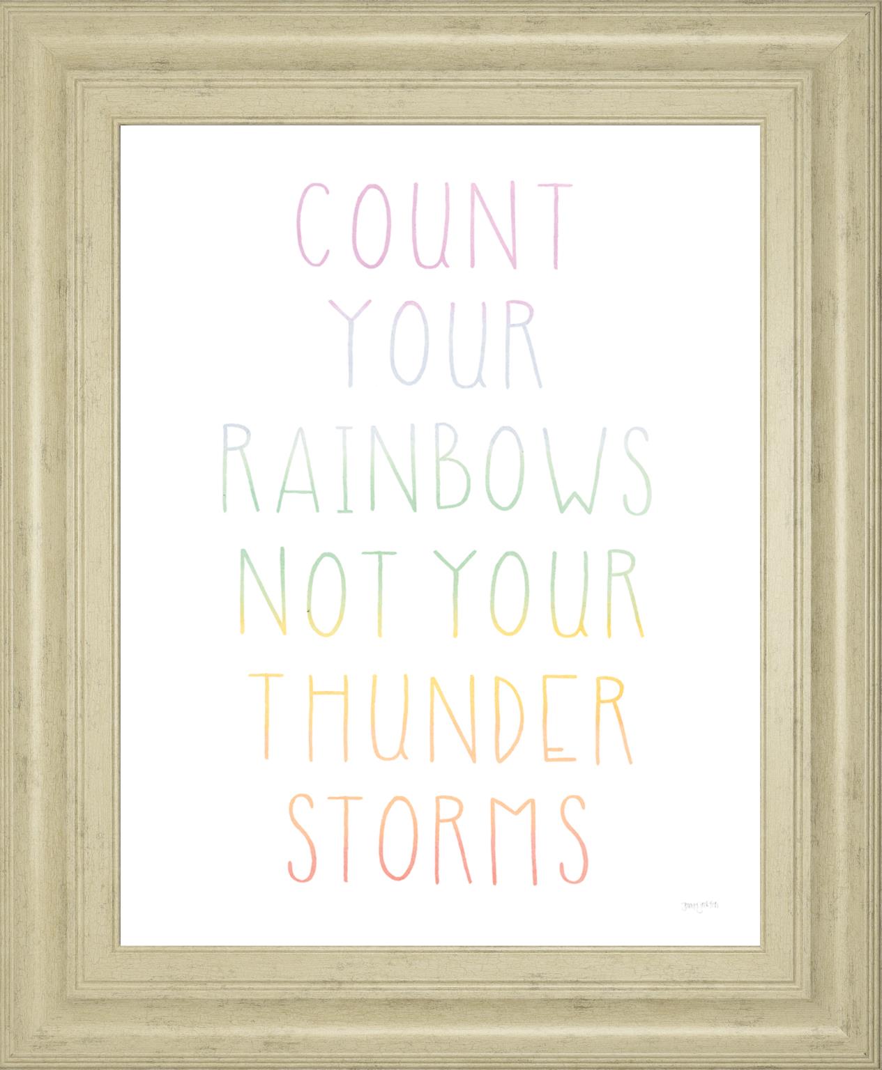 Lets Chase Rainbows Vii By Jenaya Jackson 22X26 Framed Print