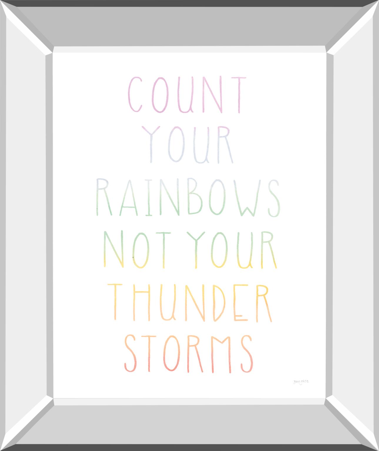 Lets Chase Rainbows Vii By Jenaya Jackson 22X26 Mirror Frame Print