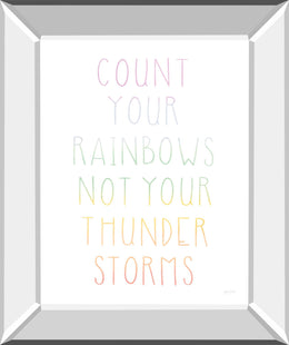Lets Chase Rainbows Vii By Jenaya Jackson 22X26 Mirror Frame Print