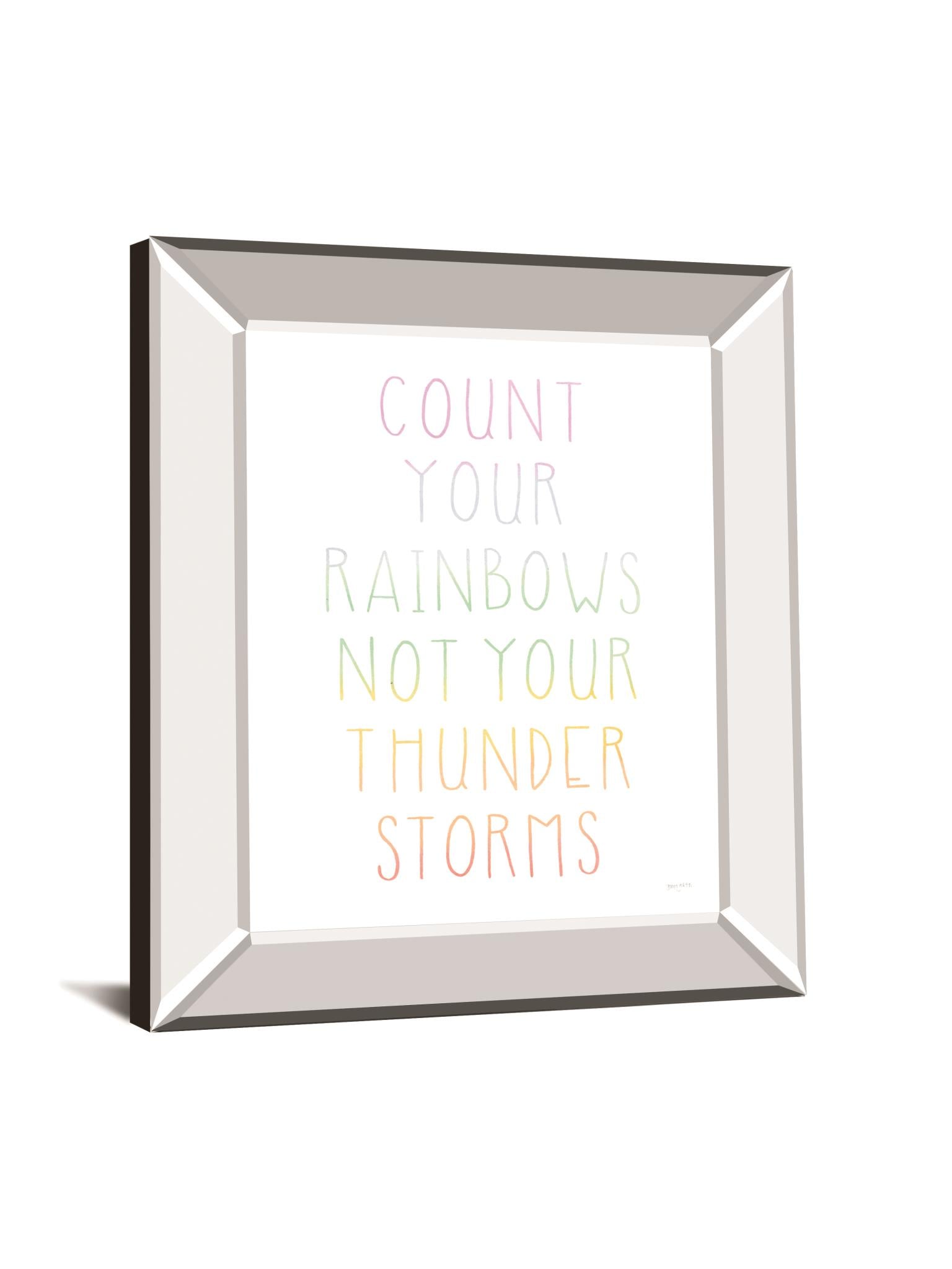 Lets Chase Rainbows Vii By Jenaya Jackson 22X26 Mirror Frame Print