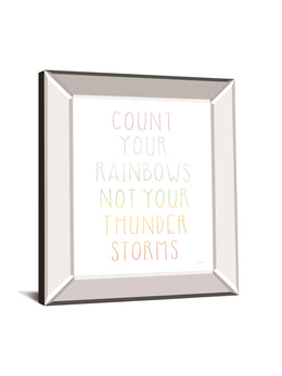 Lets Chase Rainbows Vii By Jenaya Jackson 22X26 Mirror Frame Print