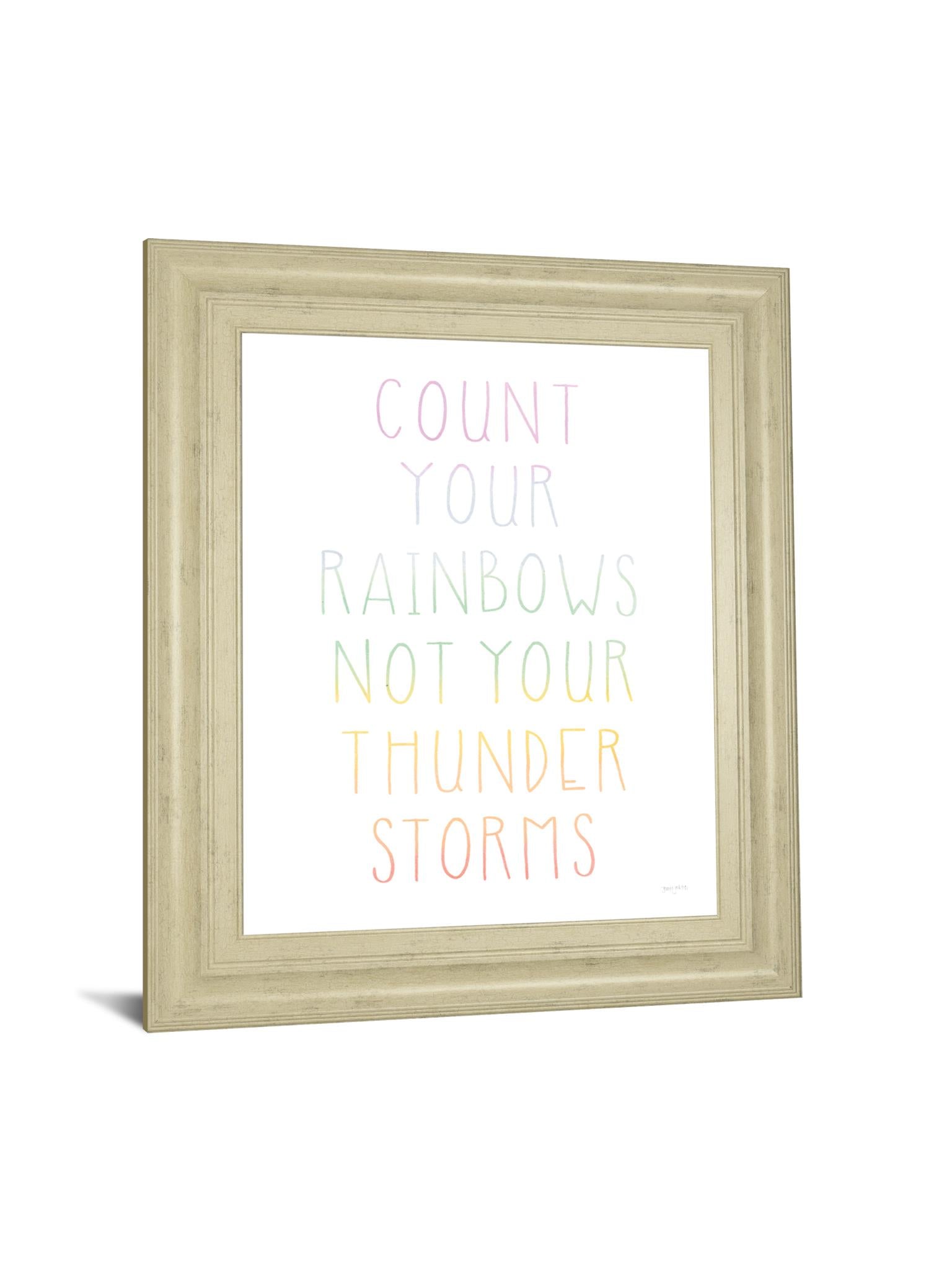 Lets Chase Rainbows Vii By Jenaya Jackson 22X26 Framed Print
