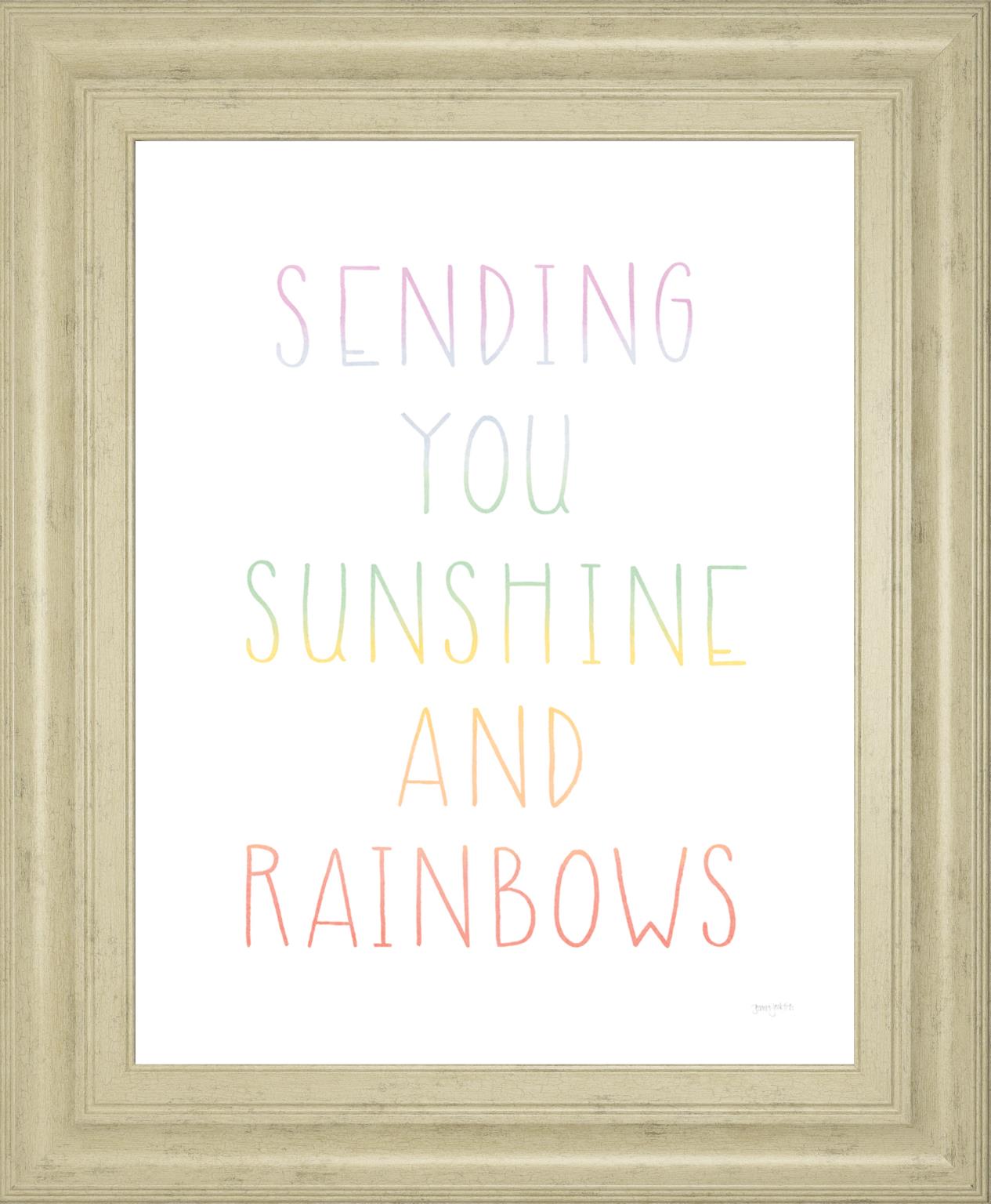 Lets Chase Rainbows Vi By Jenaya Jackson 22X26 Framed Print