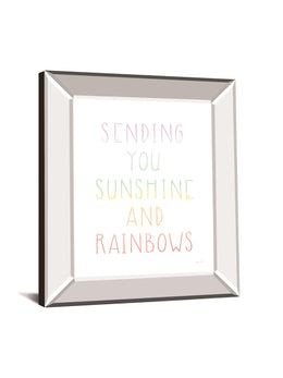 Lets Chase Rainbows Vi By Jenaya Jackson 22X26 Mirror Frame Print