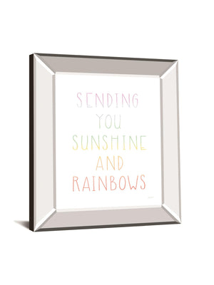 Lets Chase Rainbows Vi By Jenaya Jackson 22X26 Mirror Frame Print