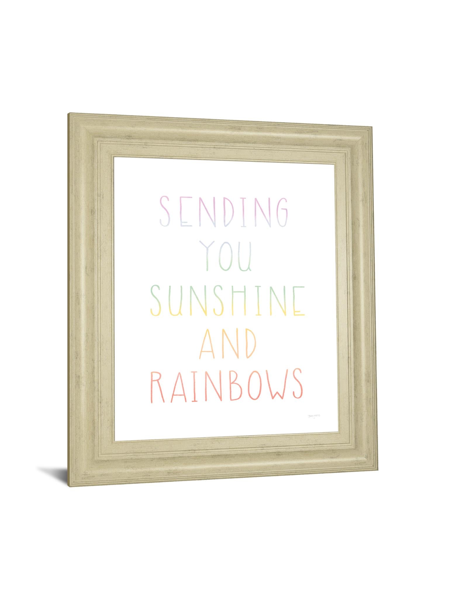 Lets Chase Rainbows Vi By Jenaya Jackson 22X26 Framed Print