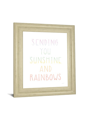 Lets Chase Rainbows Vi By Jenaya Jackson 22X26 Framed Print