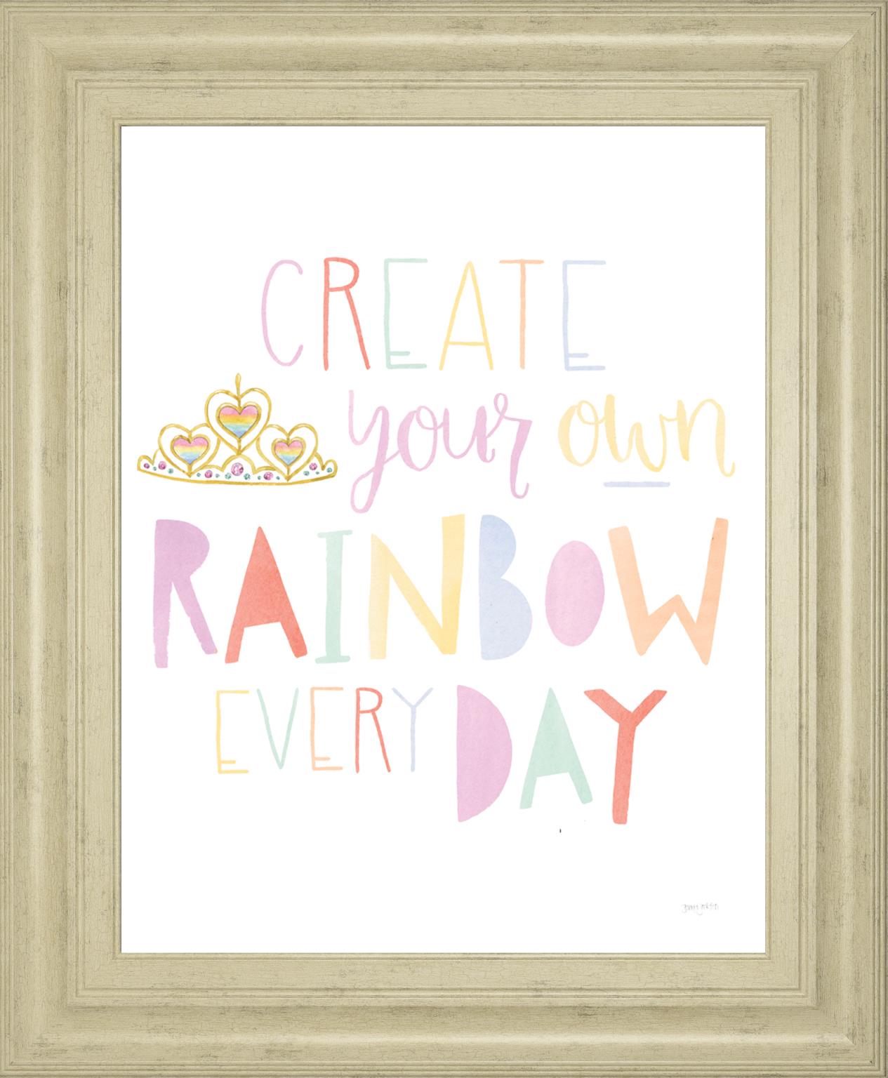 Lets Chase Rainbows Iii By Jenaya Jackson 22X26 Framed Print