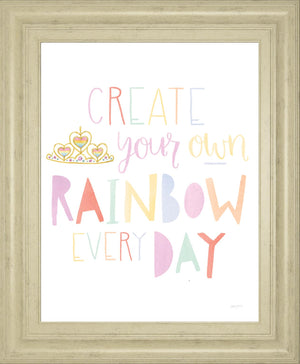 Lets Chase Rainbows Iii By Jenaya Jackson 22X26 Framed Print