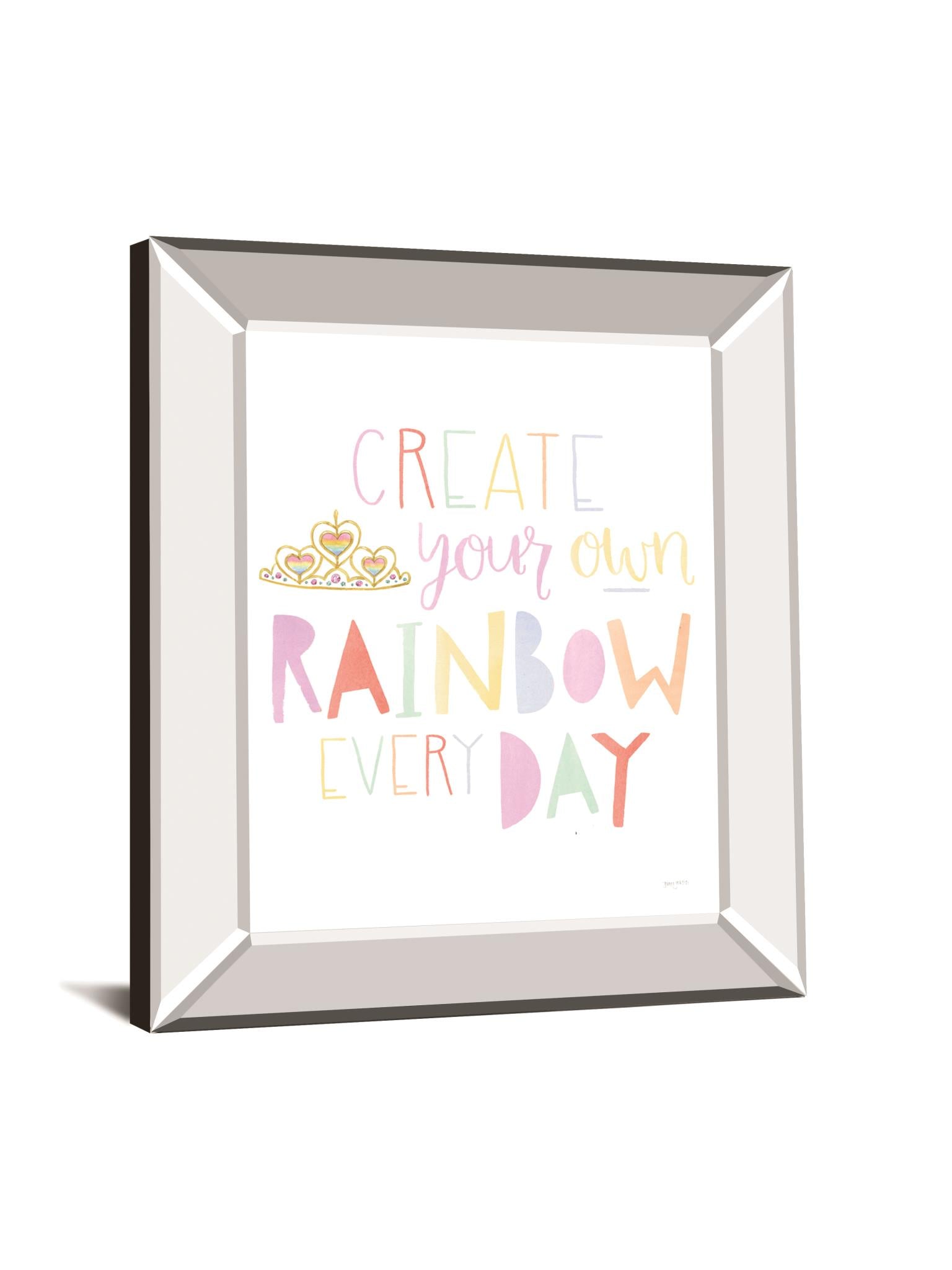 Lets Chase Rainbows Iii By Jenaya Jackson 22X26 Mirror Frame Print