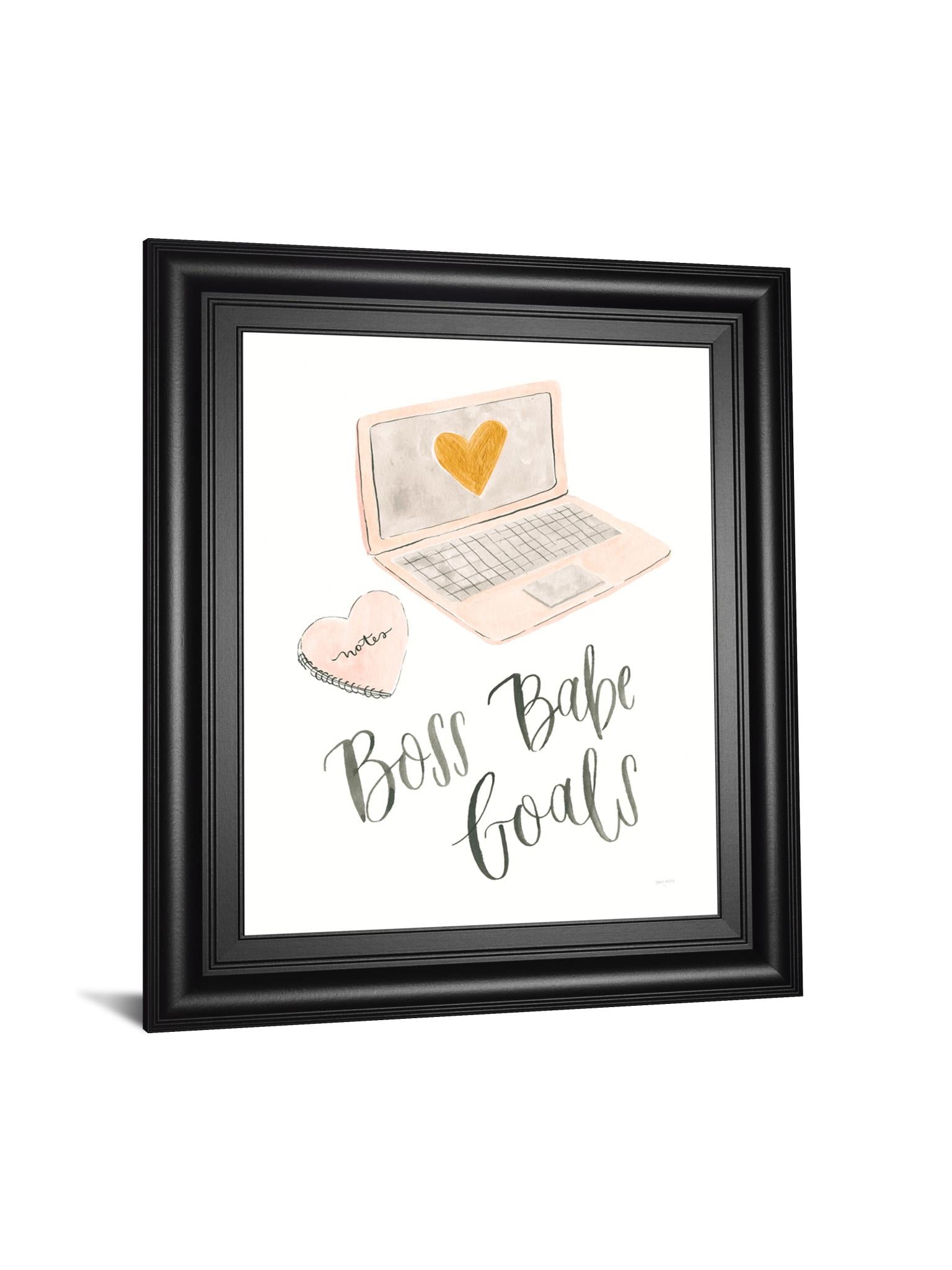 Boss Babe I By Jenaya Jackson 22X26 Framed Print