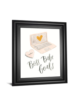 Boss Babe I By Jenaya Jackson 22X26 Framed Print