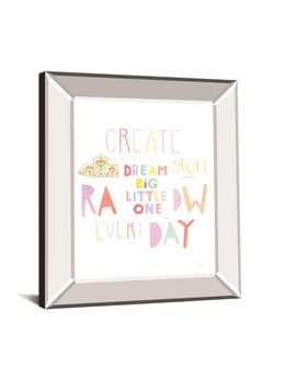 Dream Big Little One By Ann Kelle 22X26 Mirror Frame Print