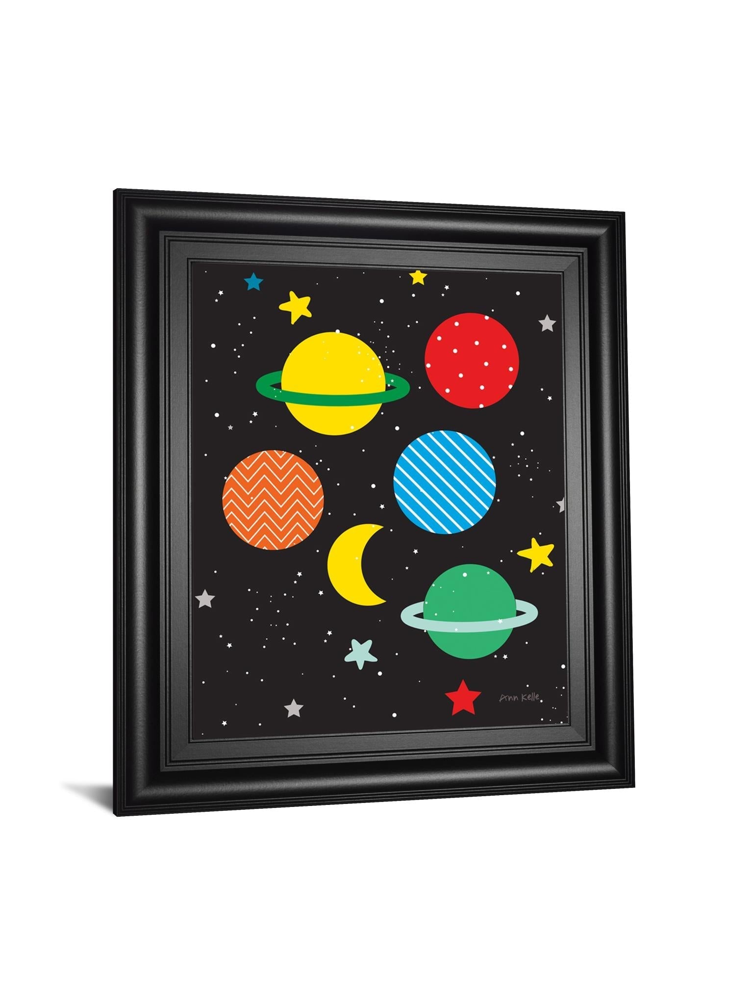 Outer Space By Ann Kelle 22X26 Framed Print