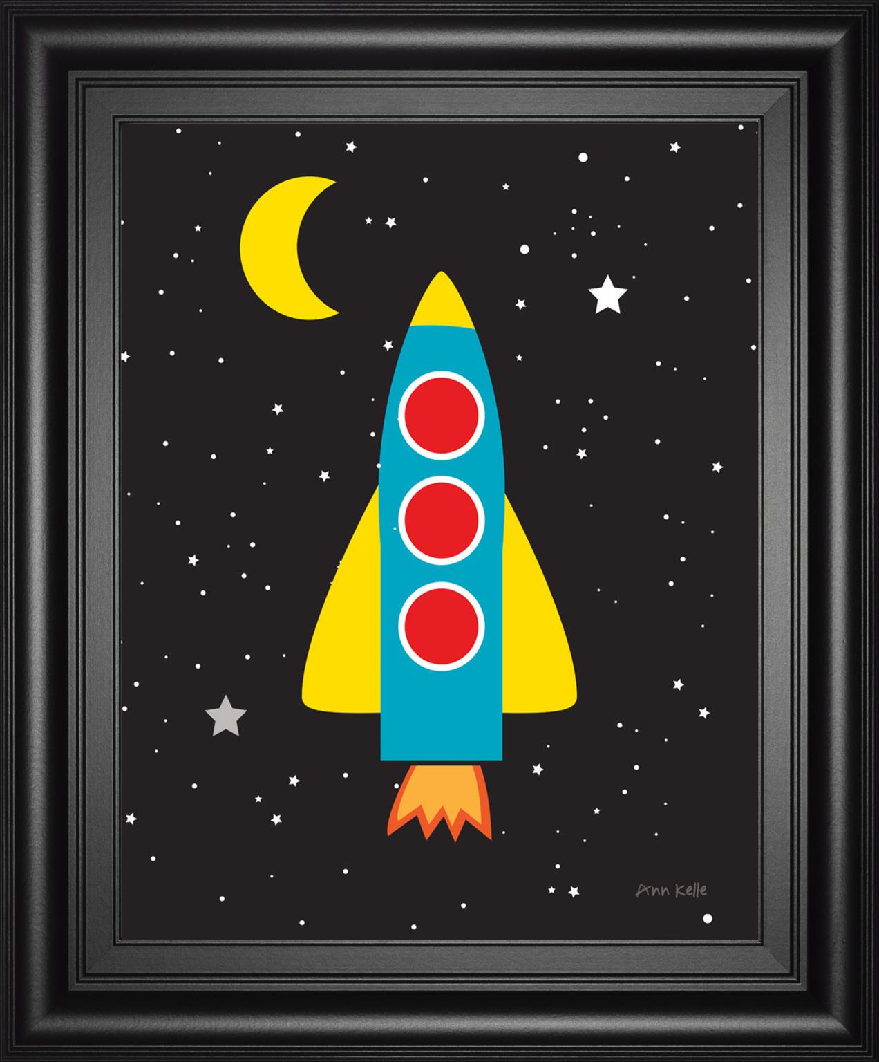 Blast Off By Ann Kelle 22X26 Framed Print