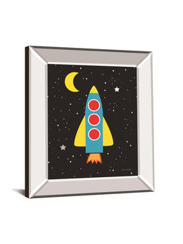 Blast Off By Ann Kelle 22X26 Mirror Frame Print