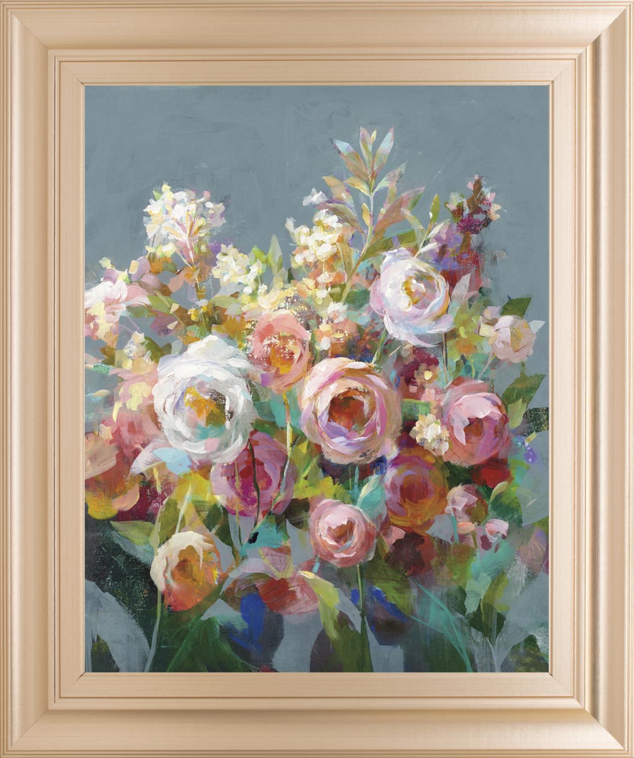 Joy Of The Garden Ii By Danhui Nai 22X26 Framed Print
