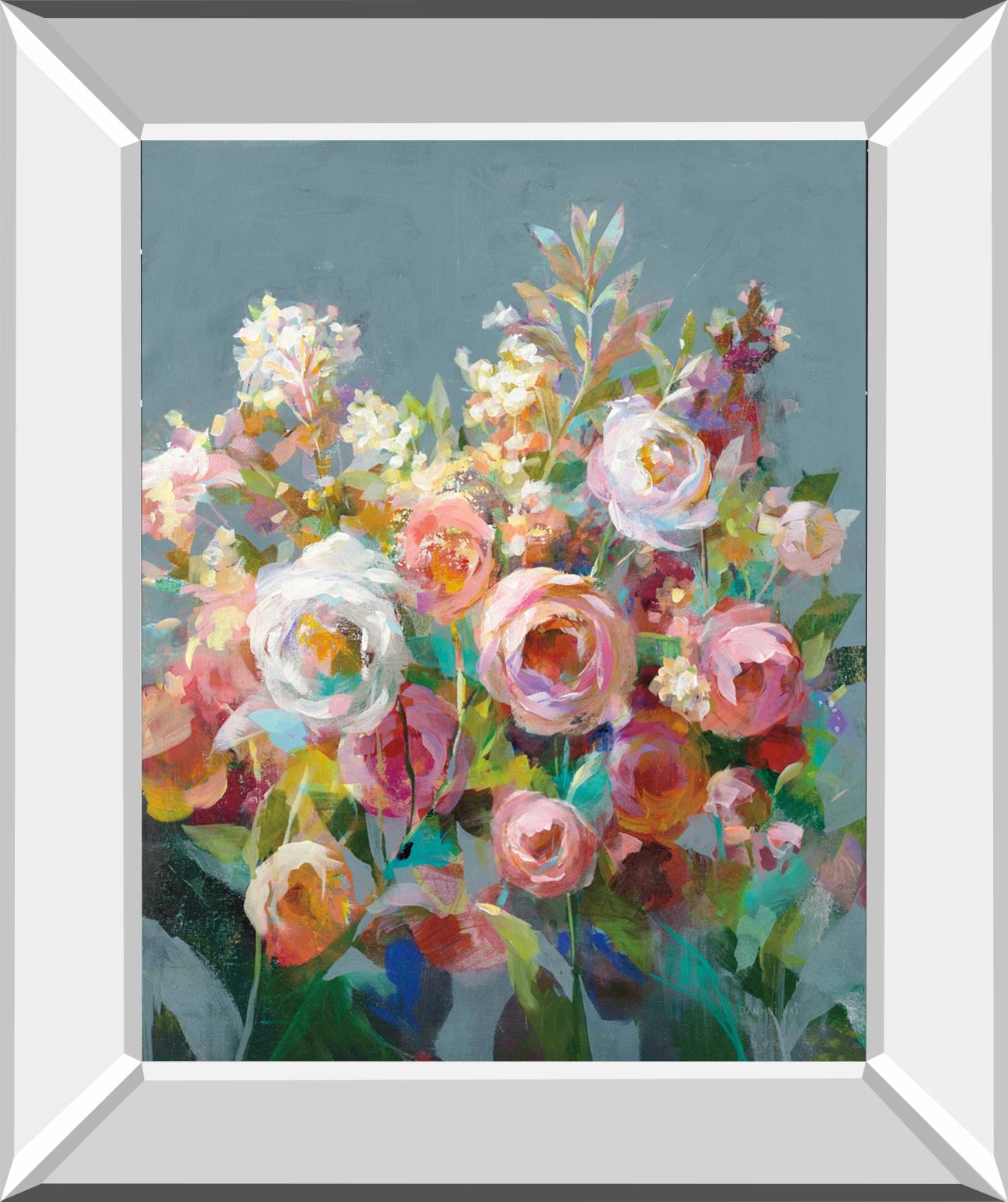 Joy Of The Garden Ii By Danhui Nai 22X26 Mirror Frame Print