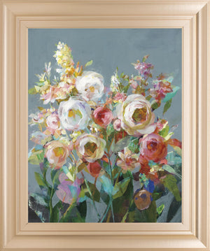 Joy Of The Garden I By Danhui Nai 22X26 Framed Print