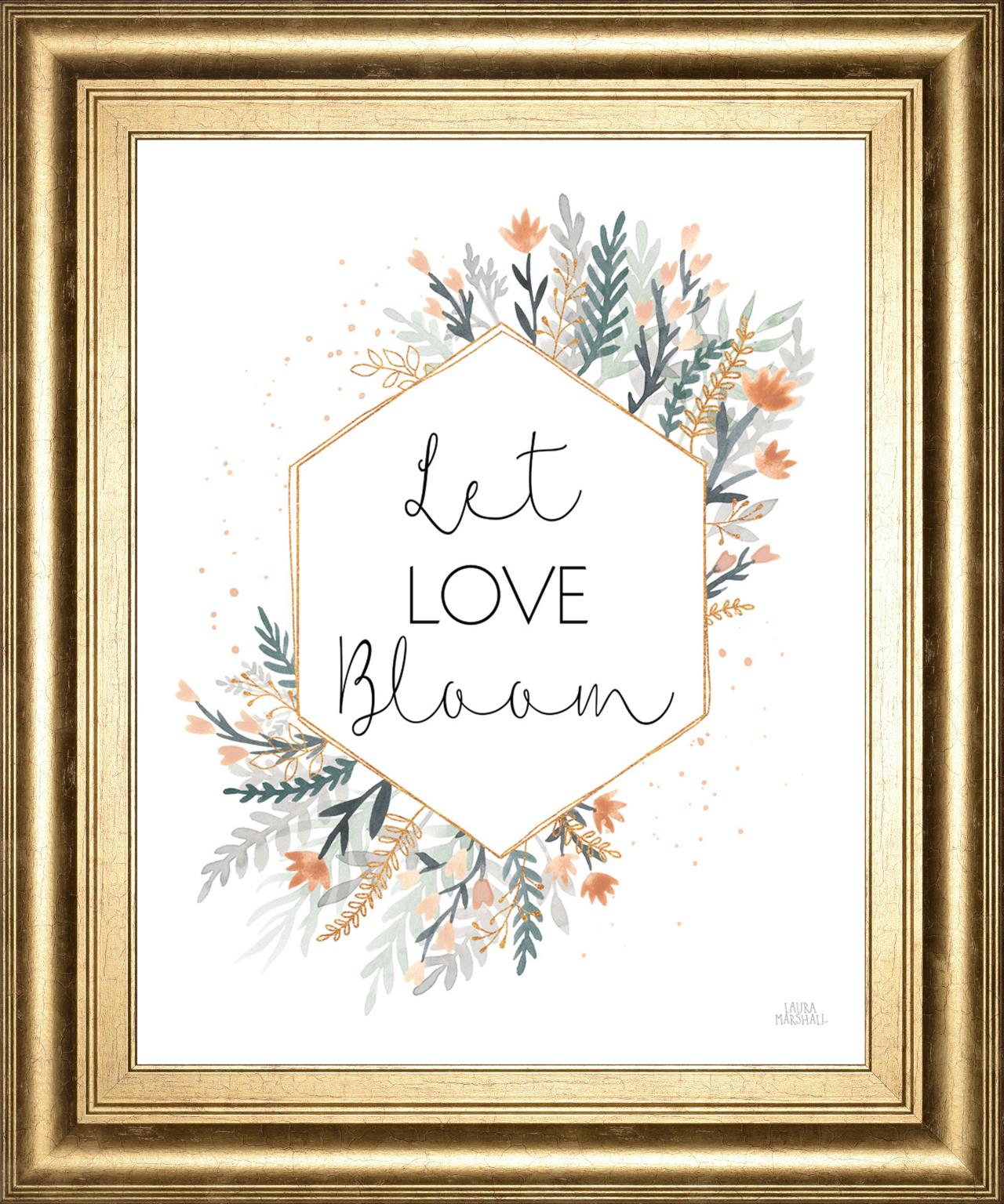 Spring Blooms Vi By Laura Marshall 22X26 Framed Print