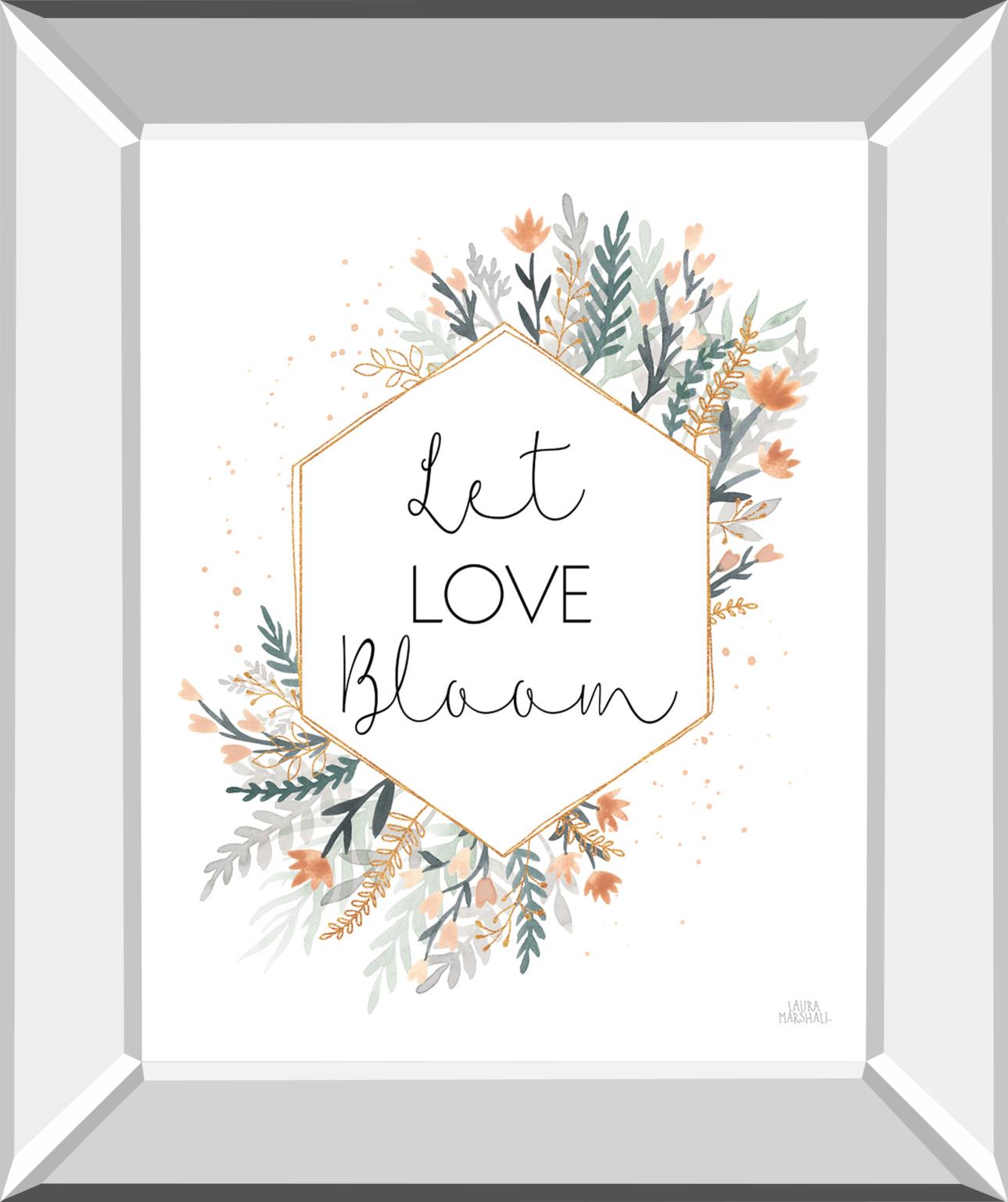 Spring Blooms Vi By Laura Marshall 22X26 Mirror Frame Print