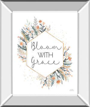 Spring Blooms V By Laura Marshall 22X26 Mirror Frame Print