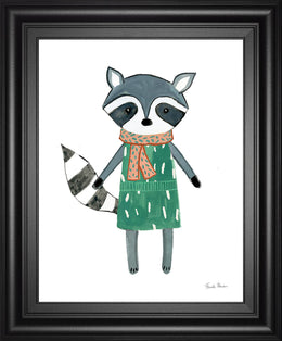 Neighborhood Pals Ii By Farida Zaman 22X26 Framed Print