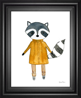 Neighborhood Pals I By Farida Zaman 22X26 Framed Print