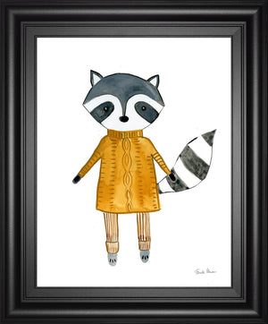 Neighborhood Pals I By Farida Zaman 22X26 Framed Print