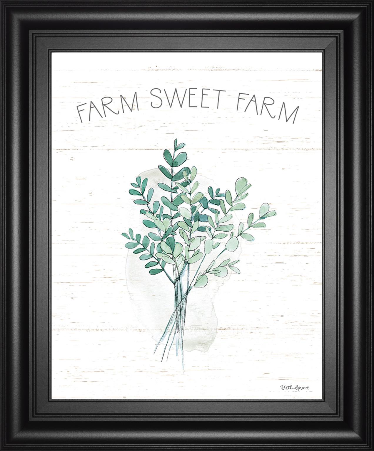 Farmhouse Cotton V By Beth Grove 22X26 Framed Print