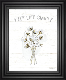 Farmhouse Cotton Iv By Beth Grove 22X26 Framed Print