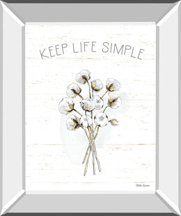 Farmhouse Cotton Iv By Beth Grove 22X26 Mirror Frame Print
