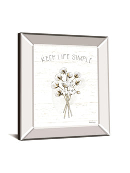 Farmhouse Cotton Iv By Beth Grove 22X26 Mirror Frame Print