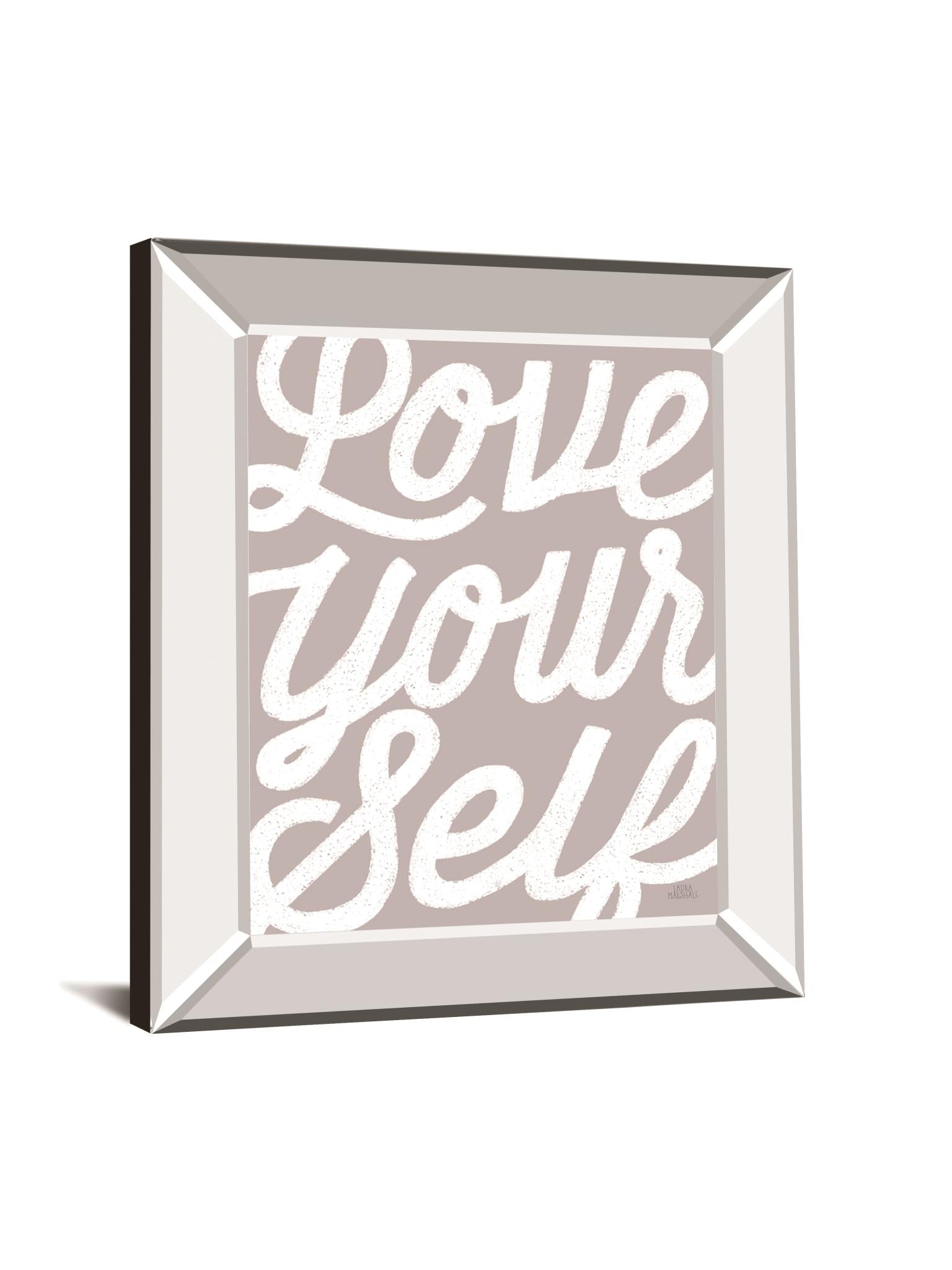 Positivity Viii By Laura Marshall 22X26 Mirror Frame Print