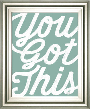 Positivity Vii By Laura Marshall 22X26 Framed Print