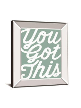 Positivity Vii By Laura Marshall 22X26 Mirror Frame Print
