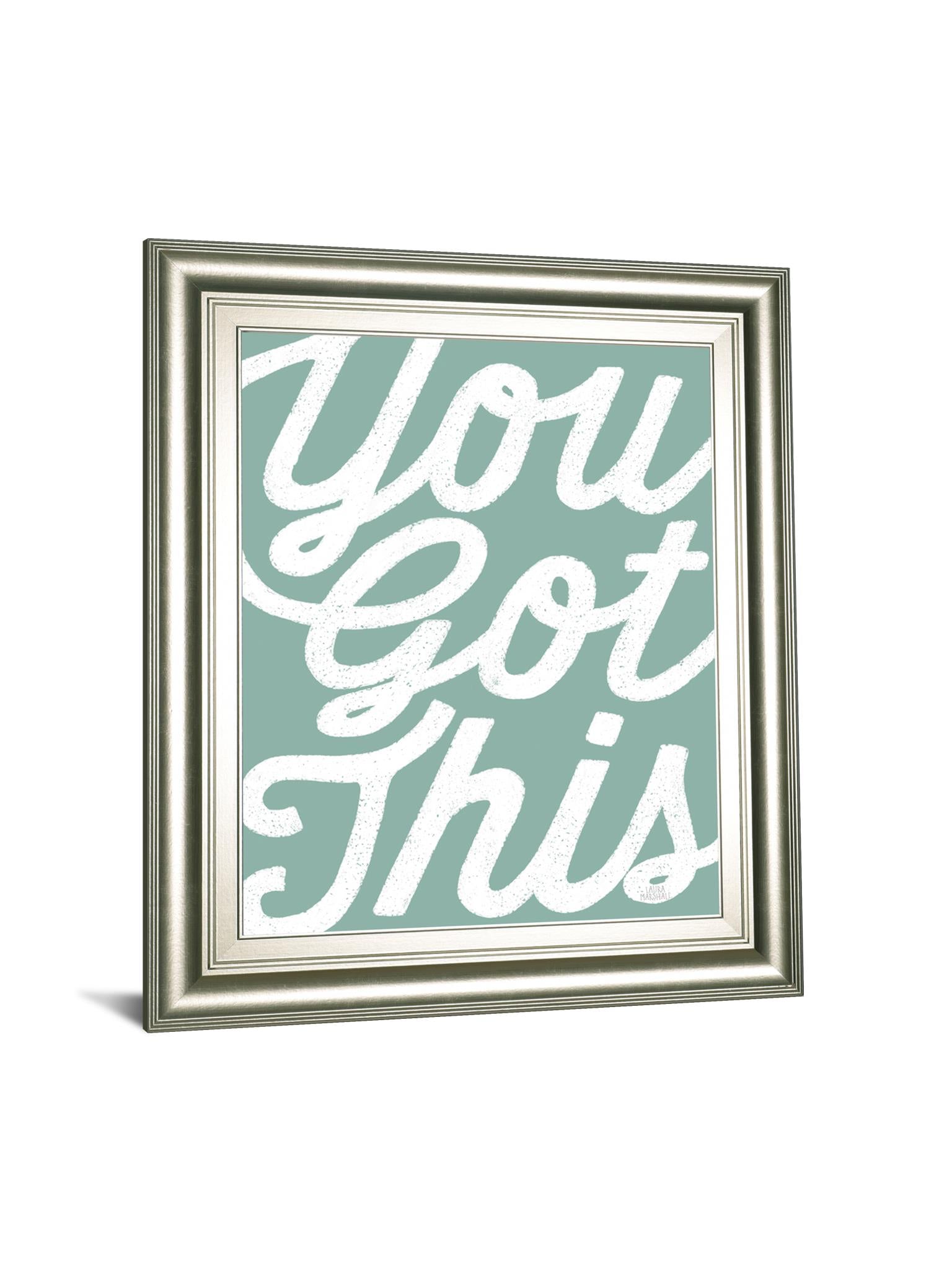 Positivity Vii By Laura Marshall 22X26 Framed Print