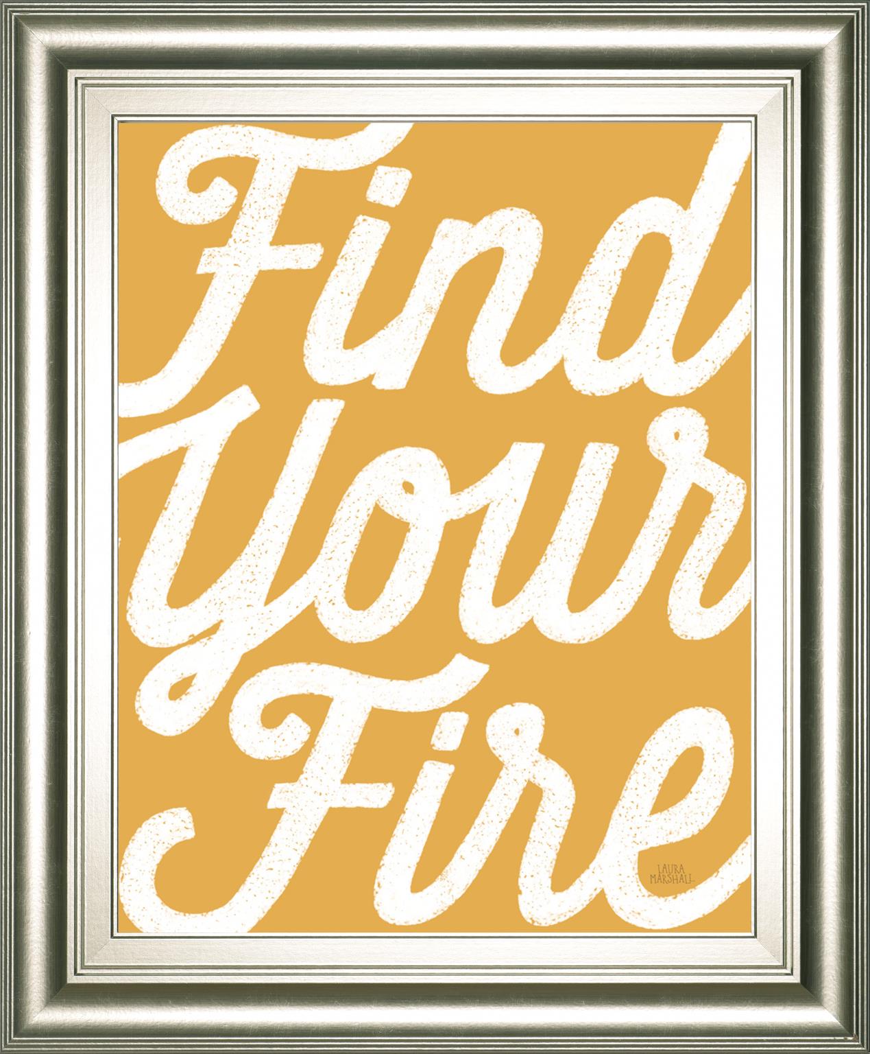 Positivity Vi By Laura Marshall 22X26 Framed Print