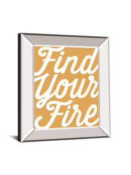 Positivity Vi By Laura Marshall 22X26 Mirror Frame Print
