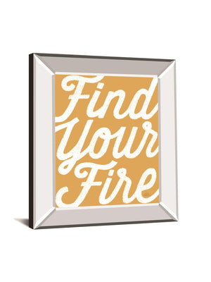 Positivity Vi By Laura Marshall 22X26 Mirror Frame Print
